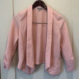 Charlotte Russe crop pink jacket